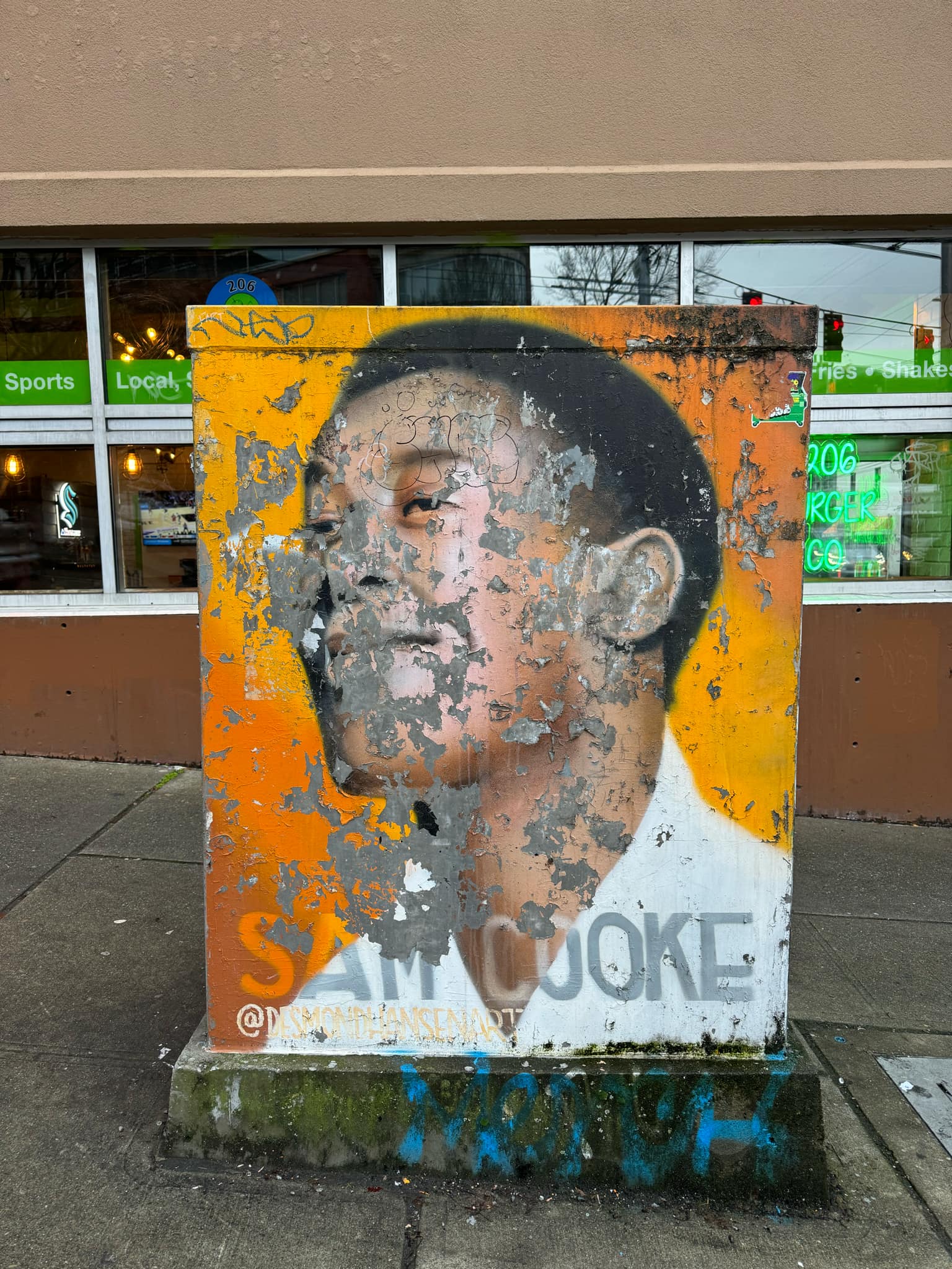 Street art at a crossroads: Seattle's traffic box artist faces